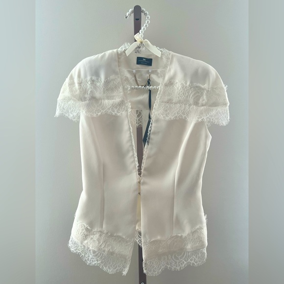 Buttons Cinched Waist Jacket